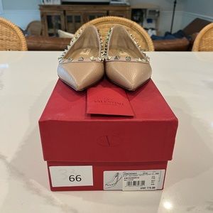 Valentino ROCKSTUD BALLET FLAT